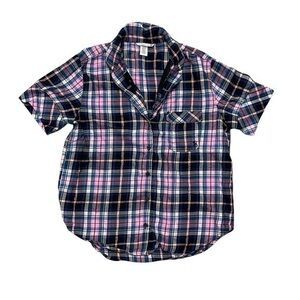 Victoria’s Secret Plaid Pajama Top